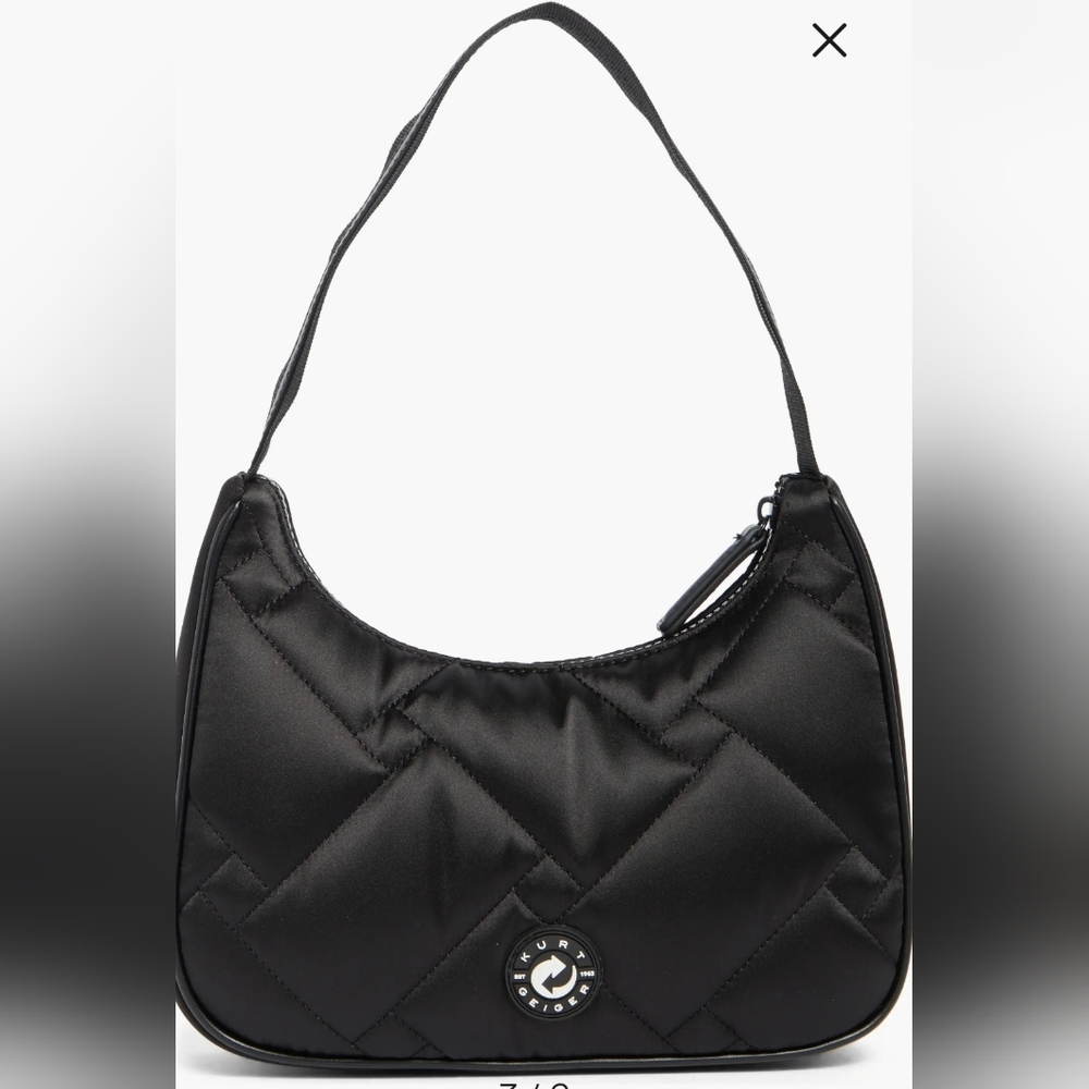Kurt Geiger London Small Recycled Quilted Shoulder Bag - Picture 3 of 10